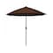 California Umbrella 7.5' Bronze Aluminum Market Patio Umbrella, Sunbrella Bay Brown 194061336236 - alternate 1